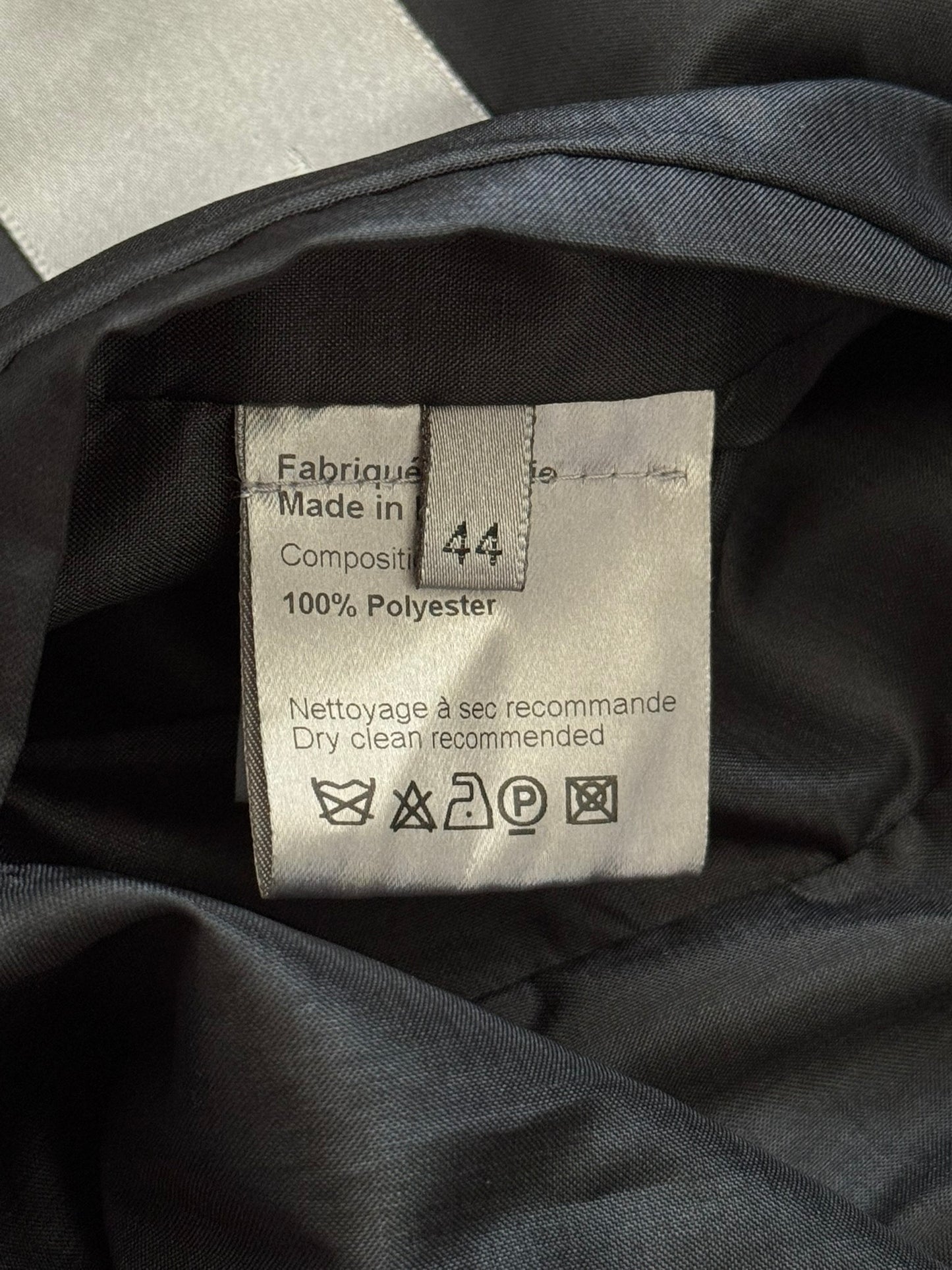 SS07 Dior Homme by Hedi Slimane Black Multi Zip Jacket