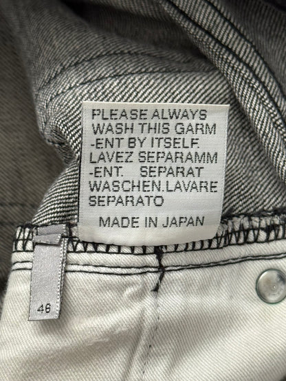 SS03 Dior Homme by Hedi Slimane MIJ Washed Black Denim Jeans