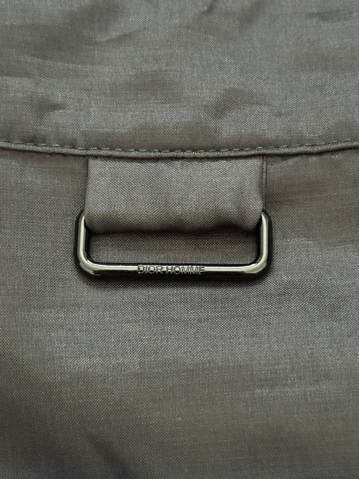 SS07 Dior Homme by Hedi Slimane Black Multi Zip Jacket