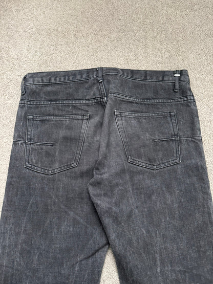 SS03 Dior Homme by Hedi Slimane MIJ Washed Black Denim Jeans