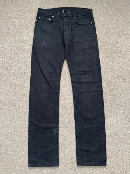 Dior Homme by Hedi Slimane MIJ Black Denim Jeans