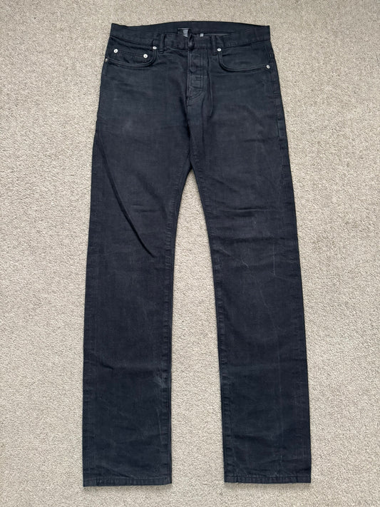 Dior Homme by Hedi Slimane MIJ Black Denim Jeans