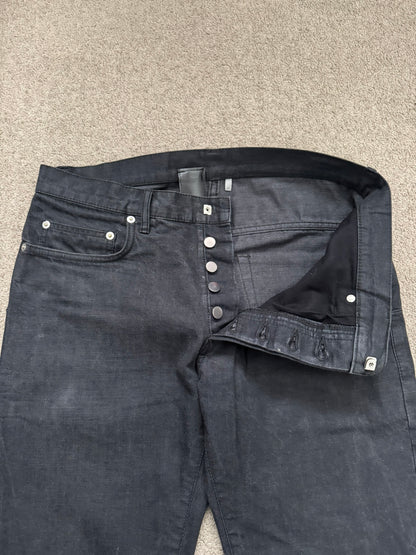 Dior Homme by Hedi Slimane MIJ Black Denim Jeans