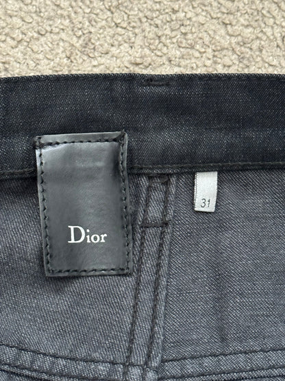 Dior Homme by Hedi Slimane MIJ Black Denim Jeans