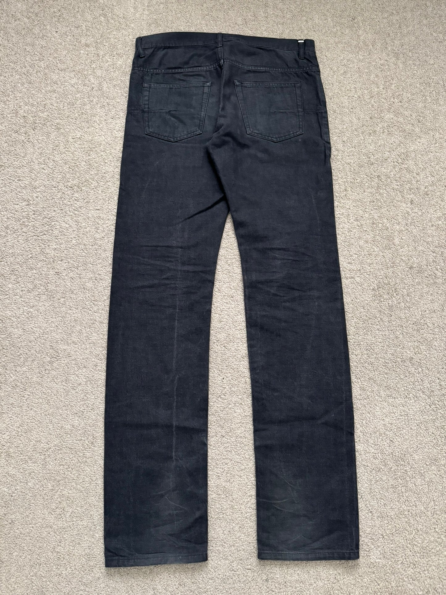 Dior Homme by Hedi Slimane MIJ Black Denim Jeans