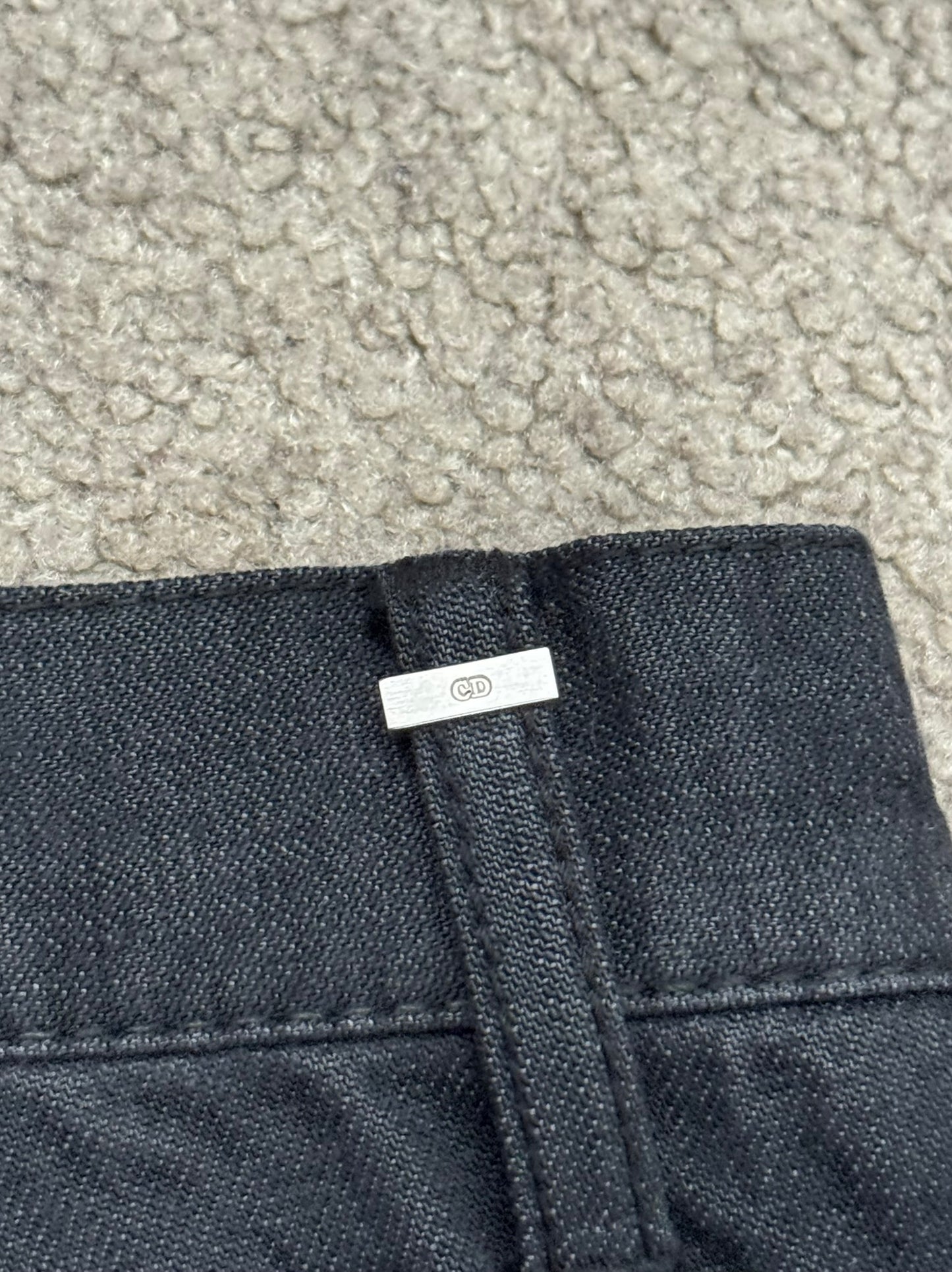 Dior Homme by Hedi Slimane MIJ Black Denim Jeans