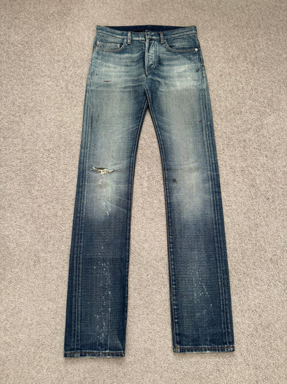 SS07 Dior Homme by Hedi Slimane "Under My Car" Denim Jeans