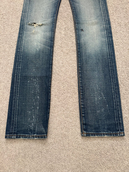 SS07 Dior Homme by Hedi Slimane "Under My Car" Denim Jeans