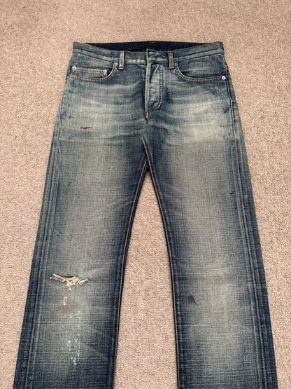 SS07 Dior Homme by Hedi Slimane "Under My Car" Denim Jeans