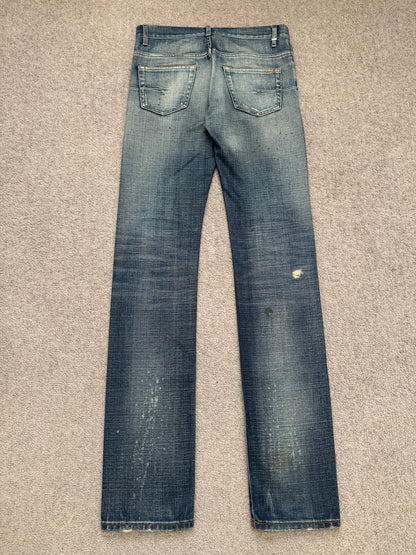 SS07 Dior Homme by Hedi Slimane "Under My Car" Denim Jeans
