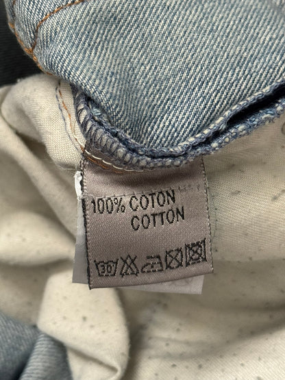 SS08 Dior Homme by Kris Van Assche Light Washed Blue Denim Jeans