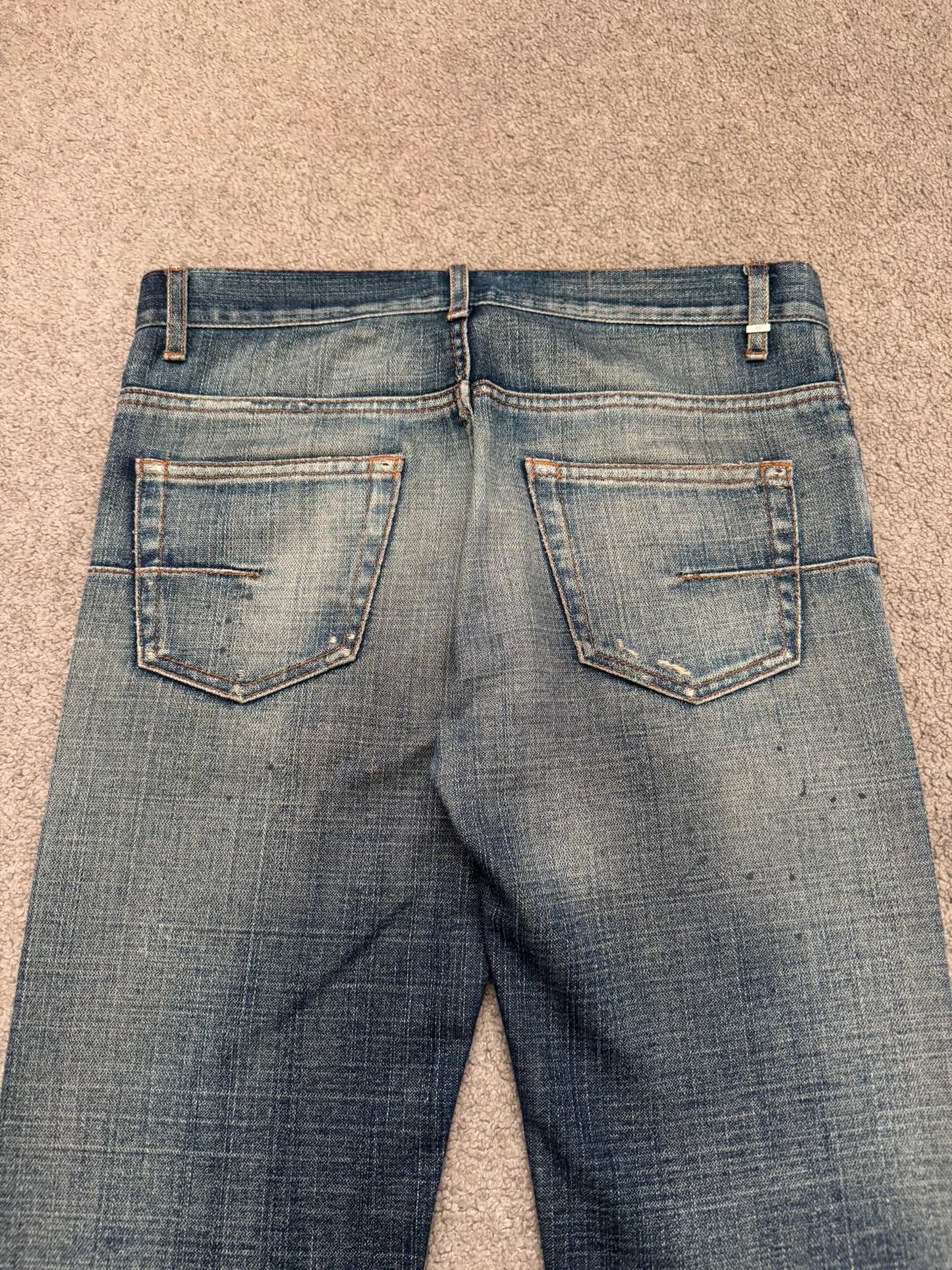 SS07 Dior Homme by Hedi Slimane "Under My Car" Denim Jeans