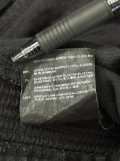 FW15 Saint Laurent by Hedi Slimane Biker Zip Knee D04 Denim Jeans