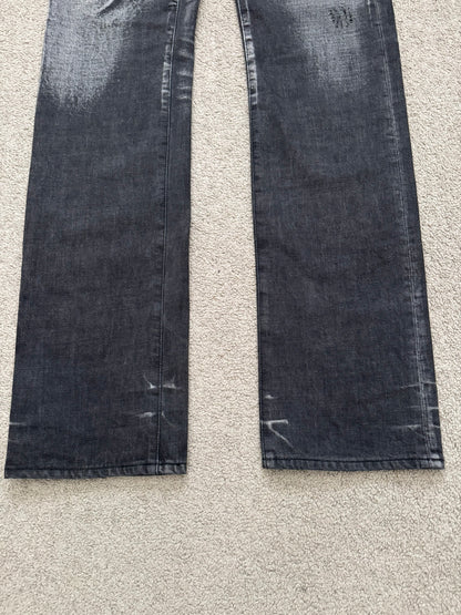 SS03 Dior Homme by Hedi Slimane "Follow Me" MIJ Clawmark Denim Jeans