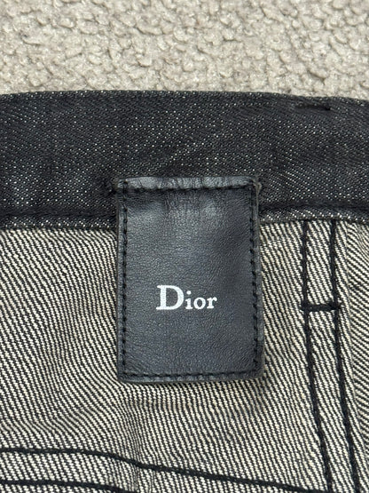 SS03 Dior Homme by Hedi Slimane "Follow Me" MIJ Clawmark Denim Jeans