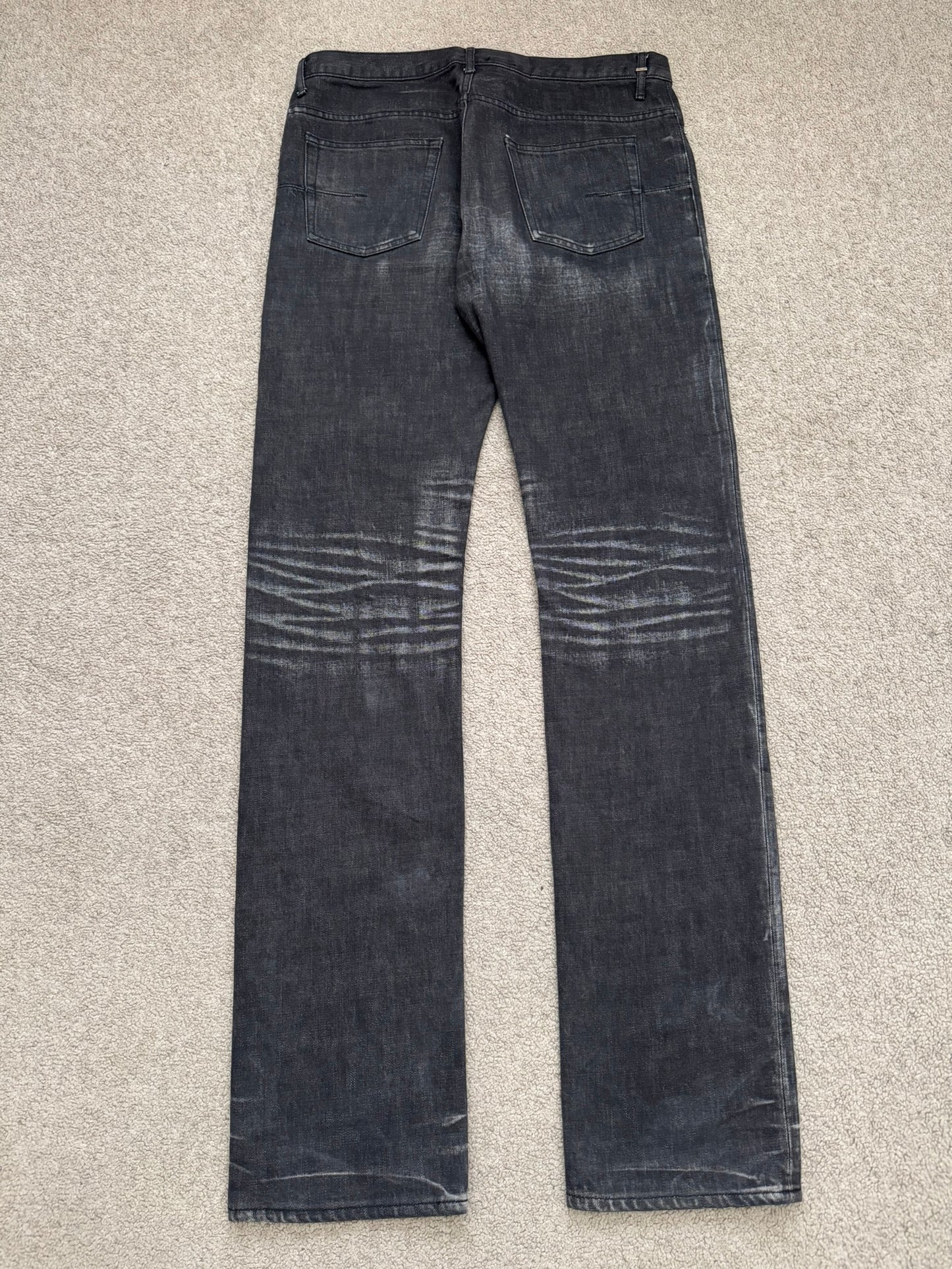 SS03 Dior Homme by Hedi Slimane "Follow Me" MIJ Clawmark Denim Jeans
