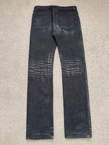 SS03 Dior Homme by Hedi Slimane "Follow Me" MIJ Clawmark Denim Jeans