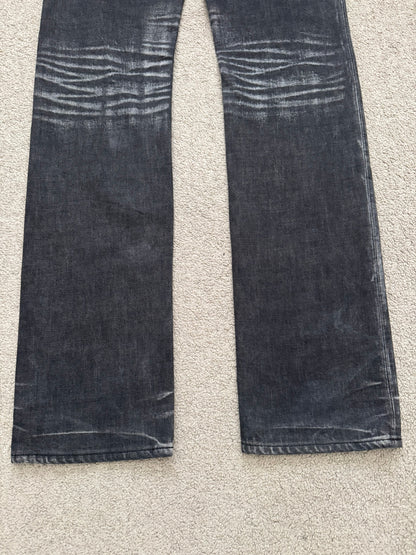 SS03 Dior Homme by Hedi Slimane "Follow Me" MIJ Clawmark Denim Jeans