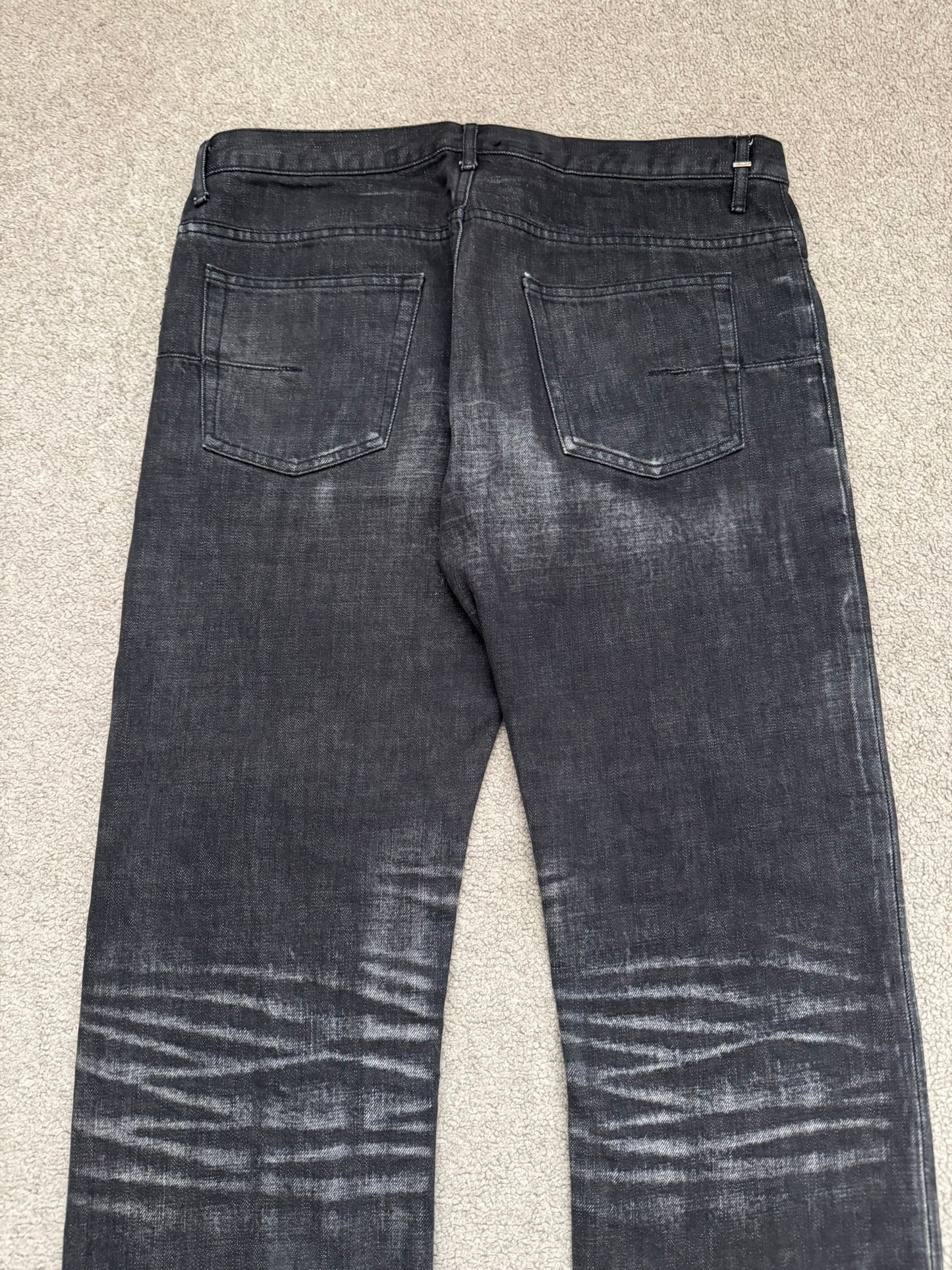 SS03 Dior Homme by Hedi Slimane "Follow Me" MIJ Clawmark Denim Jeans