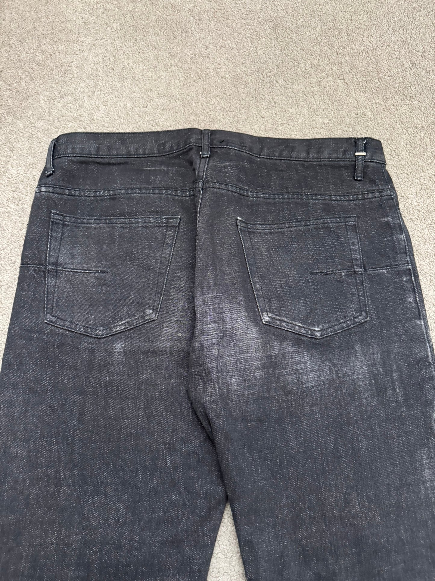 SS03 Dior Homme by Hedi Slimane "Follow Me" MIJ Clawmark Denim Jeans