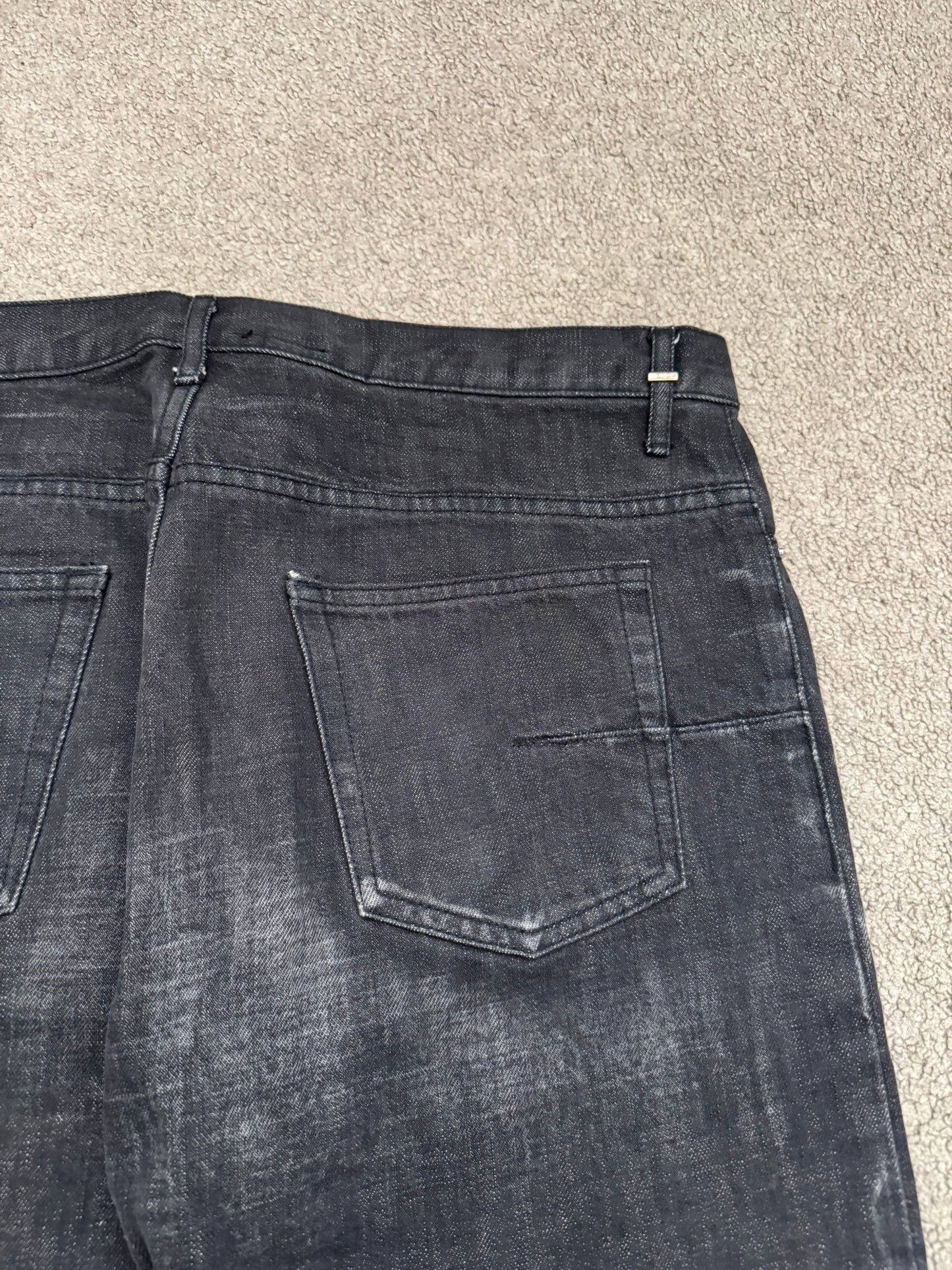SS03 Dior Homme by Hedi Slimane "Follow Me" MIJ Clawmark Denim Jeans