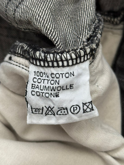 AW04 Dior Homme by Hedi Slimane MIJ Clawmark Grey Denim Jeans