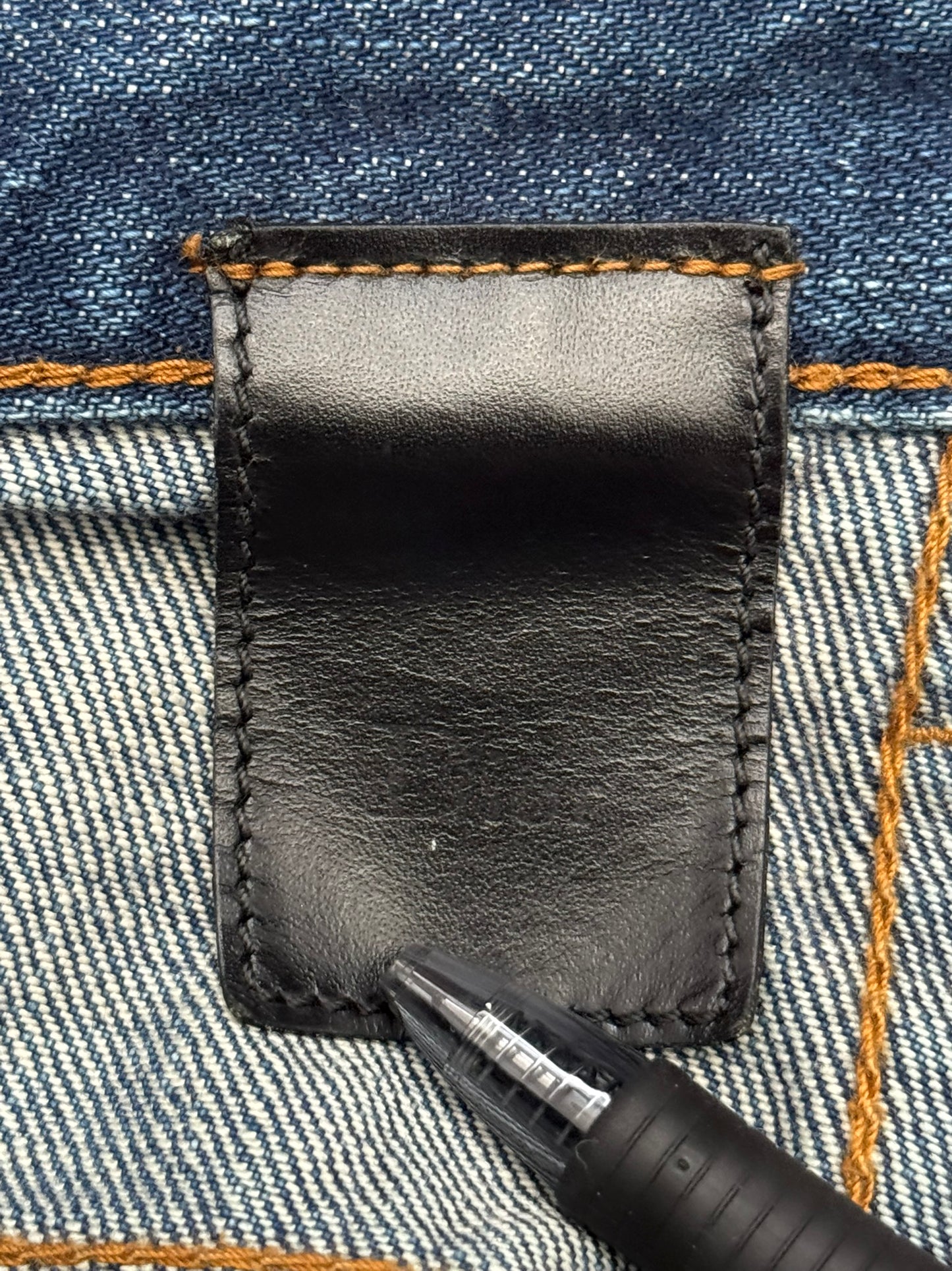 Dior Homme by Hedi Slimane MIJ Clawmark Blue Washed Denim Jeans