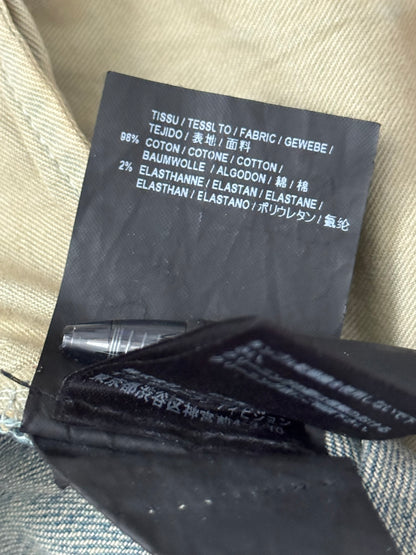 FW16 Saint Laurent by Hedi Slimane Crash Distressed D02 Denim Jeans