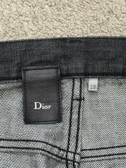 SS05 Dior Homme by Hedi Slimane MIJ Washed Black Denim Jeans