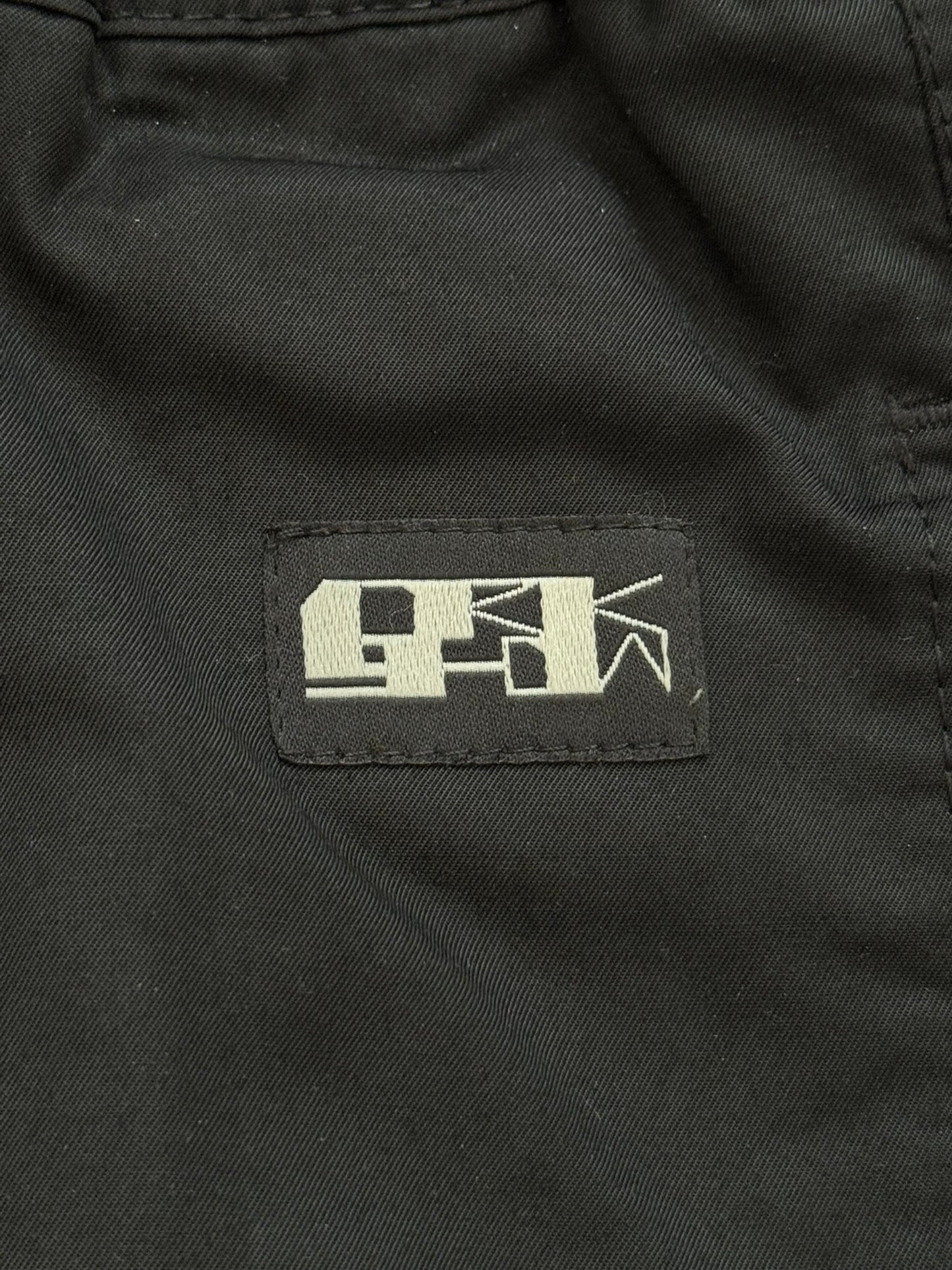 SS21 Rick Owens DRKSHDW Black Cotton Nylon Pods Shorts