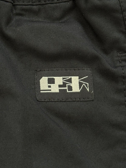 SS21 Rick Owens DRKSHDW Black Cotton Nylon Pods Shorts