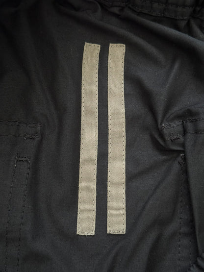 SS21 Rick Owens DRKSHDW Black Cotton Nylon Pods Shorts