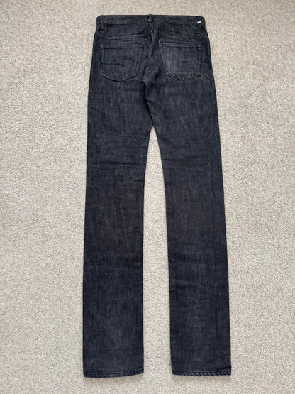 SS05 Dior Homme by Hedi Slimane MIJ Washed Black Denim Jeans