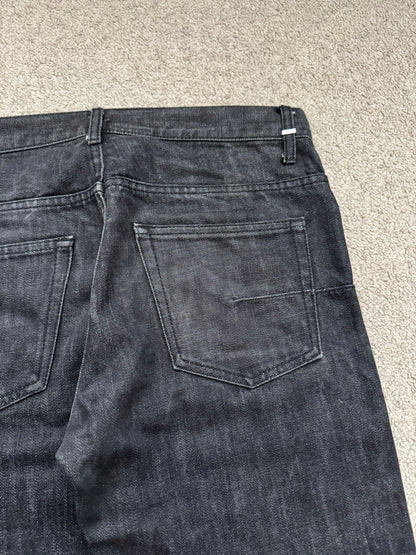 SS05 Dior Homme by Hedi Slimane MIJ Washed Black Denim Jeans