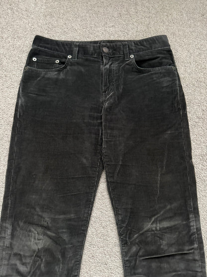 FW15 Saint Laurent by Hedi Slimane D02 Brown Corduroy Pants