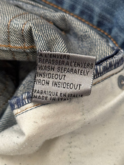 SS08 Dior Homme by Kris Van Assche Washed Blue Denim Jeans