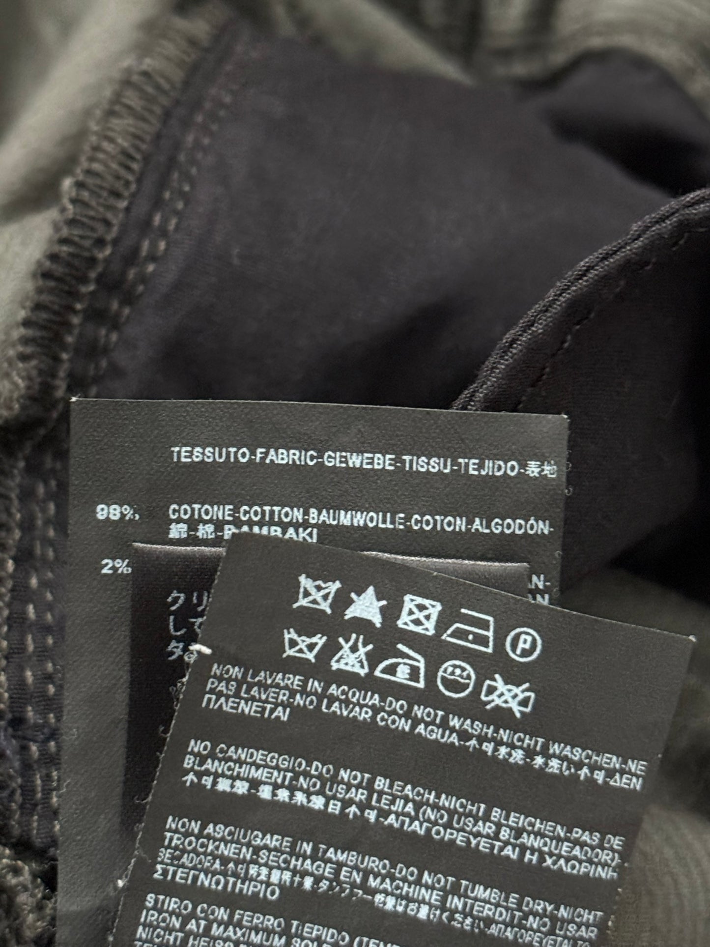 FW15 Saint Laurent by Hedi Slimane D02 Brown Corduroy Pants