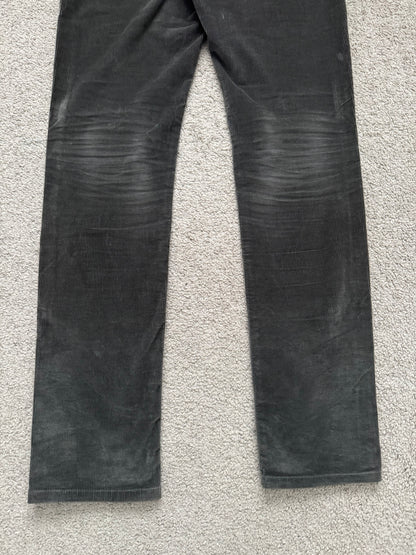 FW15 Saint Laurent by Hedi Slimane D02 Brown Corduroy Pants