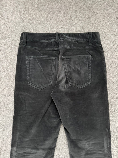 FW15 Saint Laurent by Hedi Slimane D02 Brown Corduroy Pants