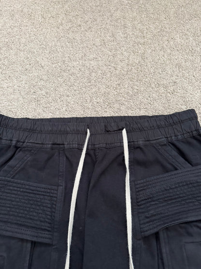 FW20 Rick Owens DRKSHDW Cropped Creatch Cargo Pants