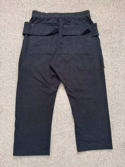 FW20 Rick Owens DRKSHDW Cropped Creatch Cargo Pants