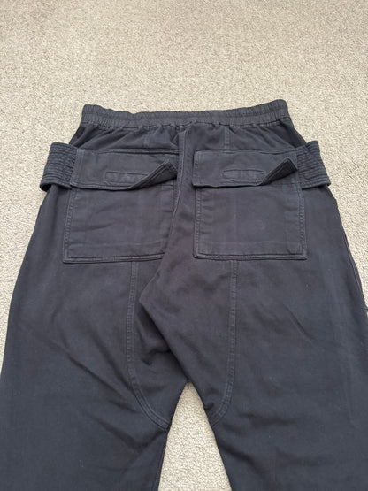 FW20 Rick Owens DRKSHDW Cropped Creatch Cargo Pants
