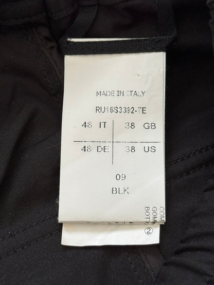 SS16 Rick Owens Mainline Black Angel/Lung Pods Shorts