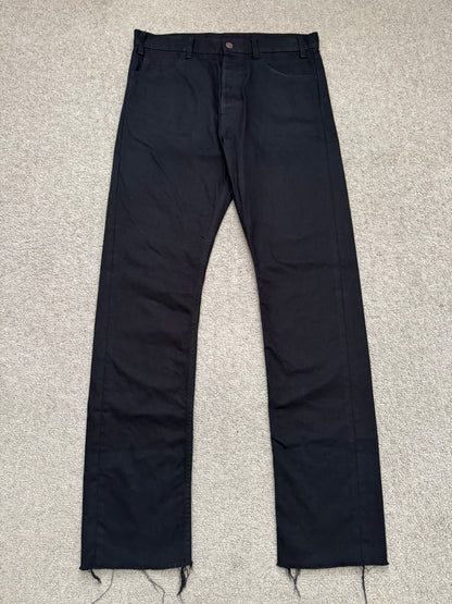 FW23 Celine by Hedi Slimane "Lou" Black Slim Denim Jeans