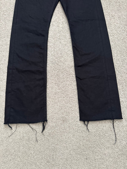 FW23 Celine by Hedi Slimane "Lou" Black Slim Denim Jeans