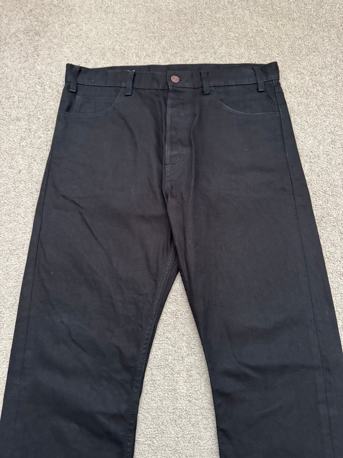 FW23 Celine by Hedi Slimane "Lou" Black Slim Denim Jeans