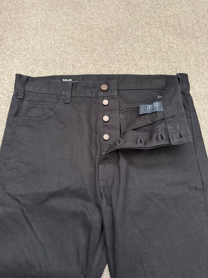 FW23 Celine by Hedi Slimane "Lou" Black Slim Denim Jeans