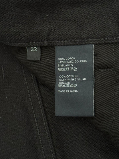 FW23 Celine by Hedi Slimane "Lou" Black Slim Denim Jeans
