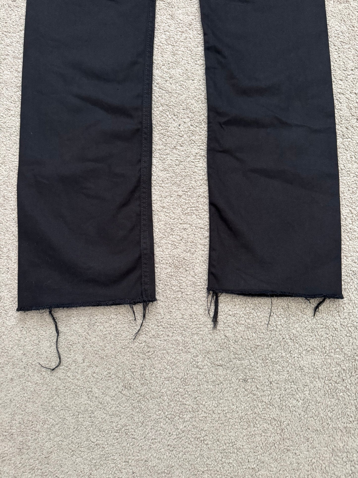 FW23 Celine by Hedi Slimane "Lou" Black Slim Denim Jeans