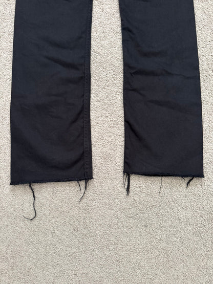 FW23 Celine by Hedi Slimane "Lou" Black Slim Denim Jeans